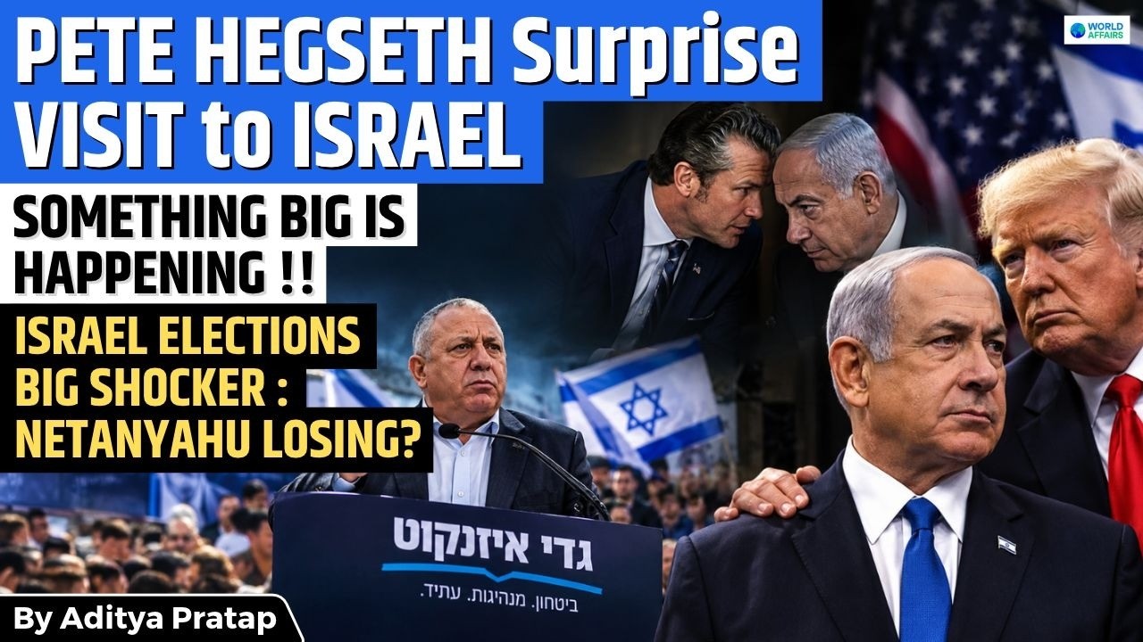 Pete Hegseth’s Secret Israel Visit: Why Did He Meet Netanyahu? | World Affairs