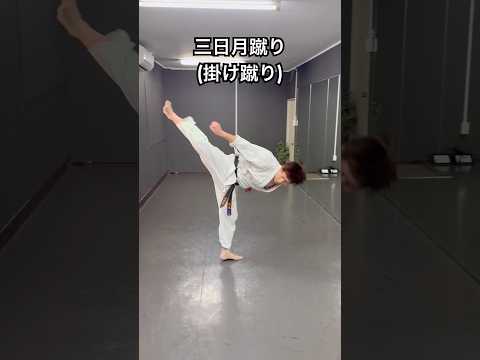 琉球空手道三日月蹴り#沖縄空手 #琉球空手 #空手 #空手道 #karate #karatedo #martialarts #技紹介 #トレーニング #武道 #格闘技