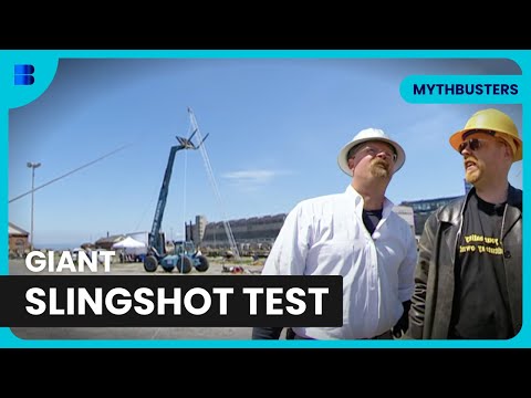 Human Projectile Launch! - Mythbusters
