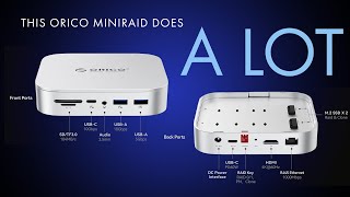 Trick out your MAC with the ORICO Mini Raid 10-in-1 Docking Station