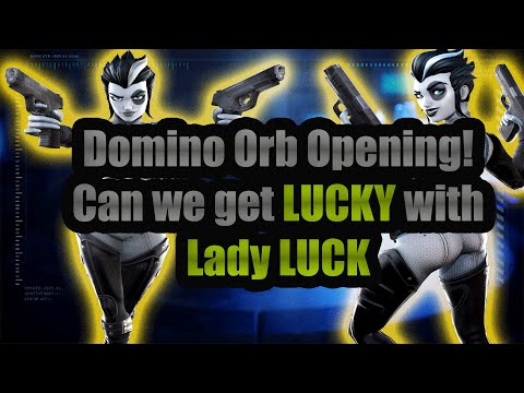 Domino Orb Opening! Can we get Lucky with Lady Luck!