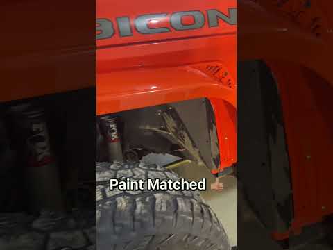 Nemesis Fender Paint Matched Installed