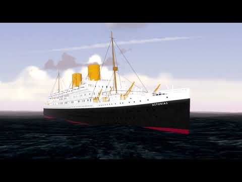 SFM RMS Asturias Sinking