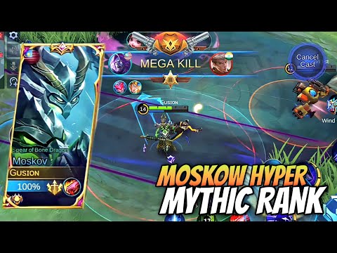 Hyper Msokow Mythic Rank | Moskow best build 2021 | Global Moskow gameplay
