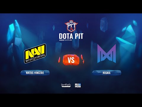 Natus Vincere vs Nigma, OGA Dota PIT Season 4, bo3, game 3 [CrystalMay & Eiritel]