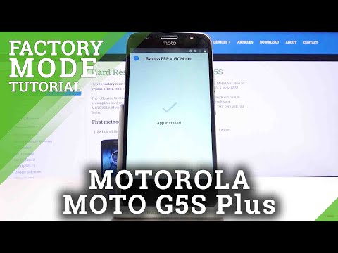 How to Bypass Factory Reset Protection on MOTOROLA Moto G5S Plus – Bypass Google Verification