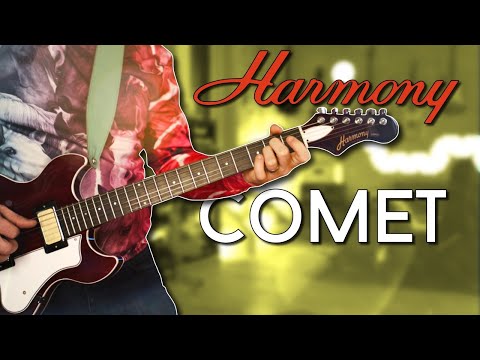 Harmony Comet with Rosewood Fretboard 2023 - Present - Sunburst image 10