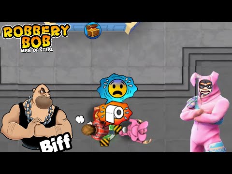 Robbery Bob Advanced : Bunny Suit Vs Biffen Costume Use Tool Part 30