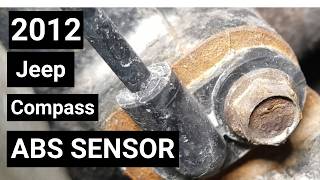 2012 Jeep Compass Front Speed Sensor / ABS sensor Replacement