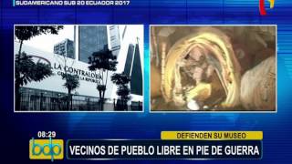 Pueblo Libre: vecinos en contra del traslado de Museo de Arqueología (1/3)