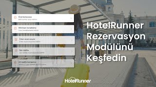 HotelRunner Rezervasyon Modülü ile tesisinizi güçlendirin