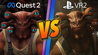 Graphics Comparison: PS VR2 vs. Meta Quest 2  - Star Wars, Moss, Jurassic World