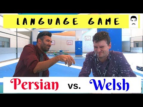Language game. Persian vs. Welsh