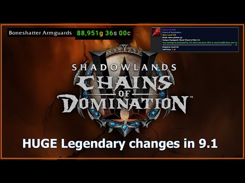 Huge Legendary changes in patch 9.1