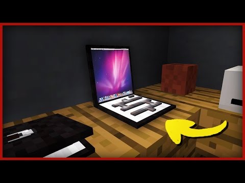 ☑ WORKING MACBOOK laptop in Minecraft!