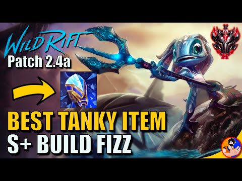 Fizz situational build MID LANE | WILD RIFT SEASON 3 Patch 2.4a