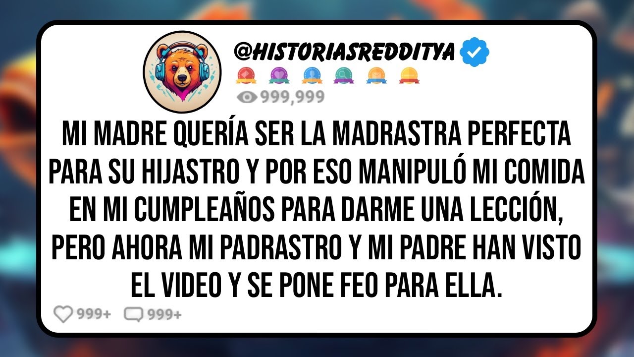 Mi MADRE Quería ser la MADRASTRA Perfecta Para su HIJASTRO y Por Eso Manipuló mi Comida en mi ...