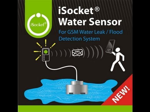 Water sensor alarm with iSocket Water Sensor Water sensor alarm with iSocket Water Sensor