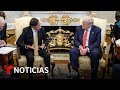 Trump califica de "muy buena" la reunión que tuvo con Petro en la Casa Blanca | Noticias Telemundo