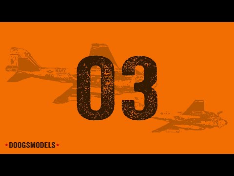 A-6E Intruder Build 03 - Wing Rivet Boogaloo