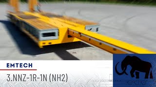 Semi-remorque porte-engins Emtech 3.NNZ-1R-1N (NA, NH2), 3 osiowa naczepa zagłębiana, rozciągana à vendre - Image 4 | Autoline BF Semi-remorque porte-engins Emtech 3.NNZ-1R-1N (NA, NH2), 3 osiowa naczepa zagłębiana, rozciągana neuf | Image 4 - Autoline