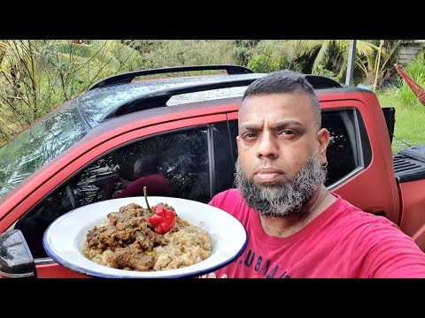 How to Make Flavorful Curry Duck with Fresh Pigeon Peas and Gila Bhaat (Gillabat)