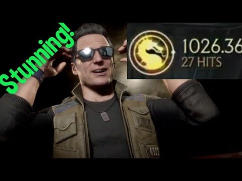 NEW MK11 Johnny Cage 102% Combo BIGGEST! No Dynamite...