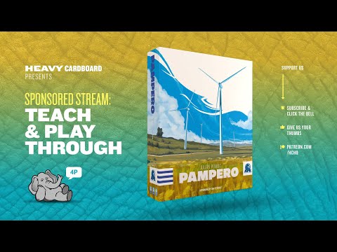 (KS) Pampero - 4p Teaching & Play-through by Heavy Cardboard