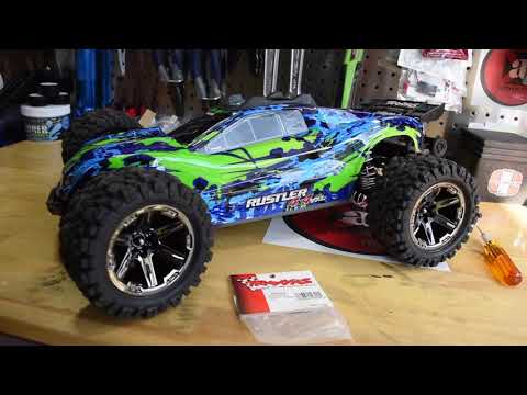 Traxxas GTR Shock Upgrade on Rustler 4x4!
