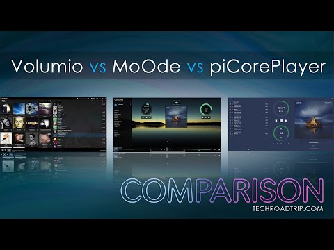 Volumio vs Moode vs Picoreplayer - Comparison
