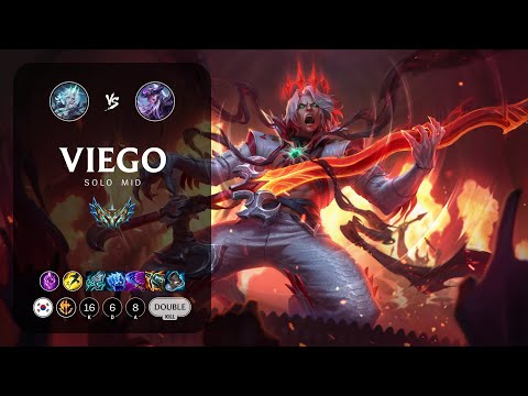 Viego Mid vs Syndra - KR Challenger Patch 13.24