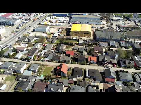 Meksyk - dzielnica w Gdyni widziana z lotu ptaka. Ciekawsza strona miasta. Gdynia Meksyk