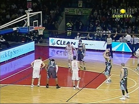 Legadue 2007/'08 Trenkwalder Reggio Emilia - Indesit Fabriano Basket 99-70