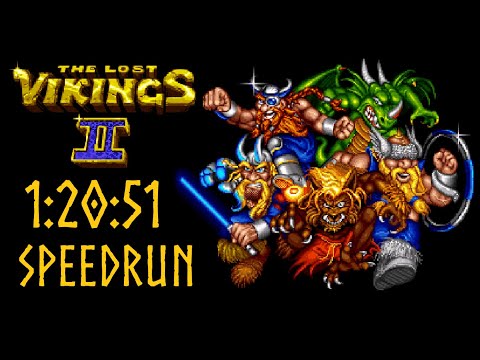 The Lost Vikings 2 - Any% Speedrun in 1:20:51