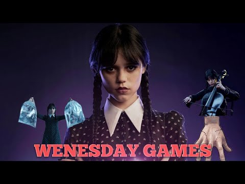 Wednesday Addams Joins Squid Game - Bloody Mary Wednesday Dance in Squid Game Meme