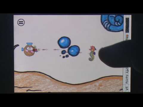 Sketch Nation Shooter iPhone Gameplay Video Review - AppSpy.com