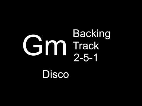 251 Disco backing track in G minor