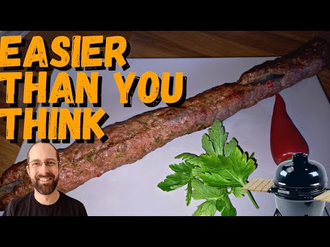 HOW TO MAKE KOFTA AT HOME ON THE BBQ