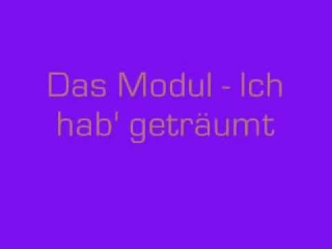 Das Modul - Ich hab' geträumt