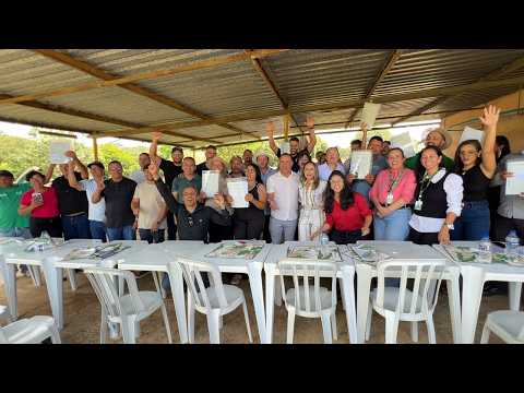 Novo Gama fortalece agricultura familiar com entrega de títulos de terra