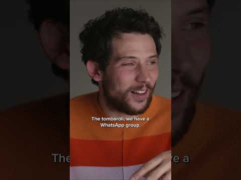 Josh O'Connor on the Italian Cast