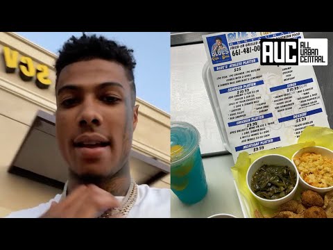 Blueface Follows Nipsey Hussle's Footsteps Opens Up A Fish Market In The Hood