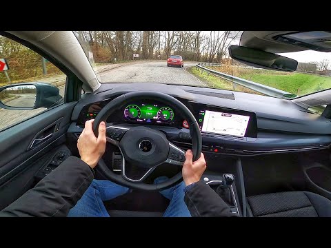 2021 Volkswagen Golf 8 1.0 TSI - POV test drive