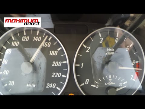 BMW 330Ci - M54B30 Turbo - Low Boost @0.6b - Acceleration