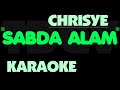 Chrisye - Sabda Alam. Karaoke. Versi original.