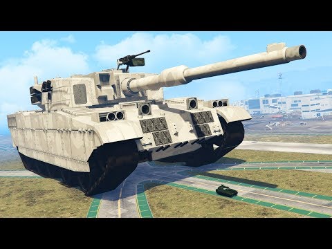 GTA 5 - WORLDS BIGGEST TANK!!