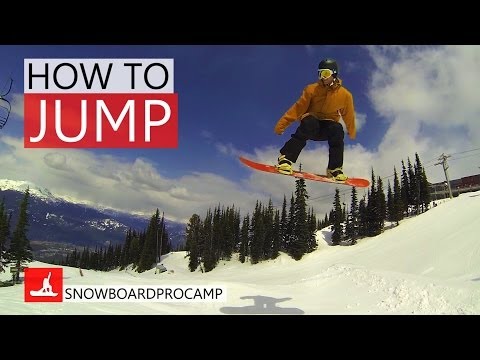 スノーボードでジャンプする方法 - スノーボードのトリック (How to Jump on a Snowboard - Snowboarding Tricks)