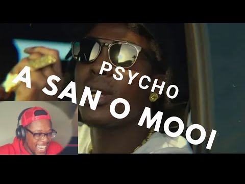 Psycho- A San O Mooi (Official Video Clip Reaction || Hoefie Reacts to Surinaamse GOAT 🐐