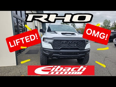 Ram RHO Lifted on Eibachs! Ride Quality?