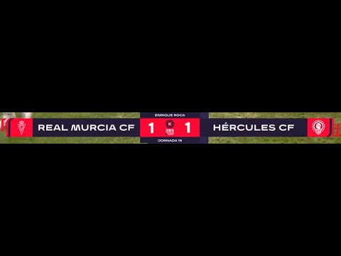 Resumen | Real Murcia CF 1-1 Hércules CF | Jornada 19 | Temporada 25/26